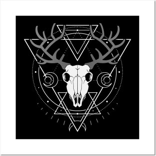 Deer Skull Posters and Art